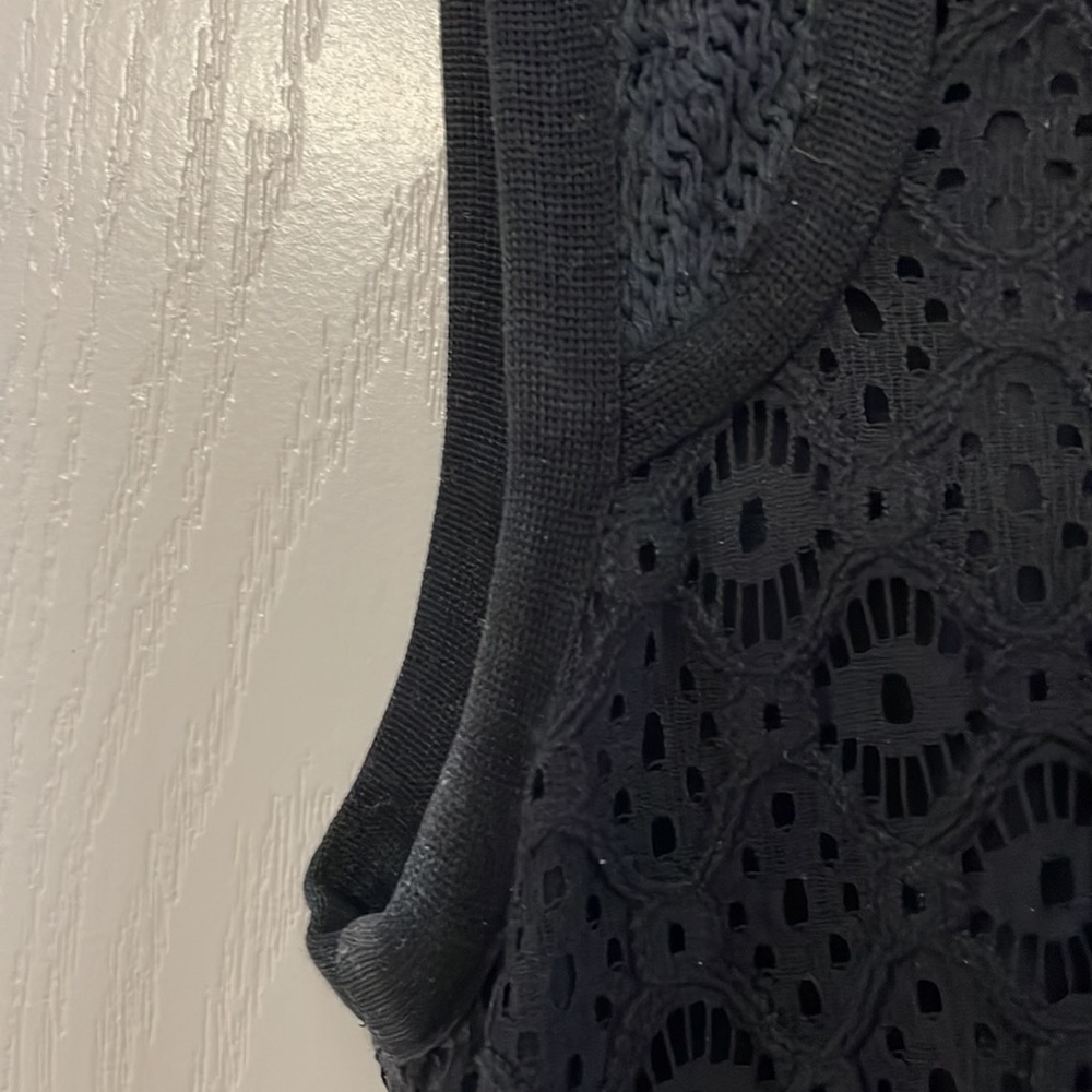Sea New York Black EYELET Dress Size 2 - Picture 5 of 7